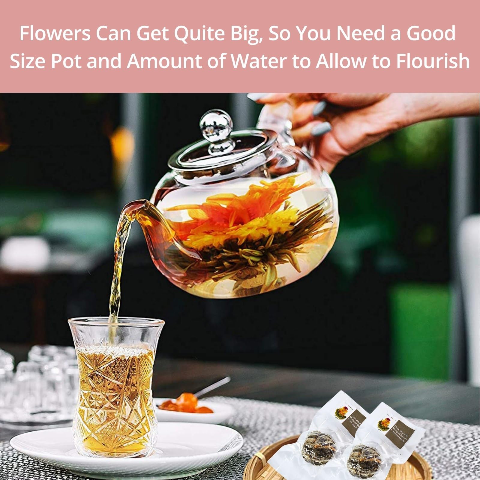 VitalForest handmade tea balls showcase craft and natural ingredients.