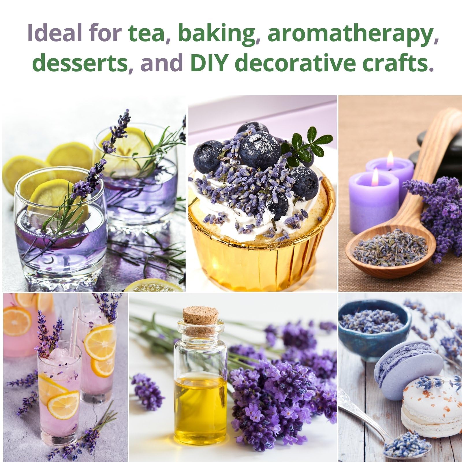VitalForest canister keeps lavender fresh and ready to use.