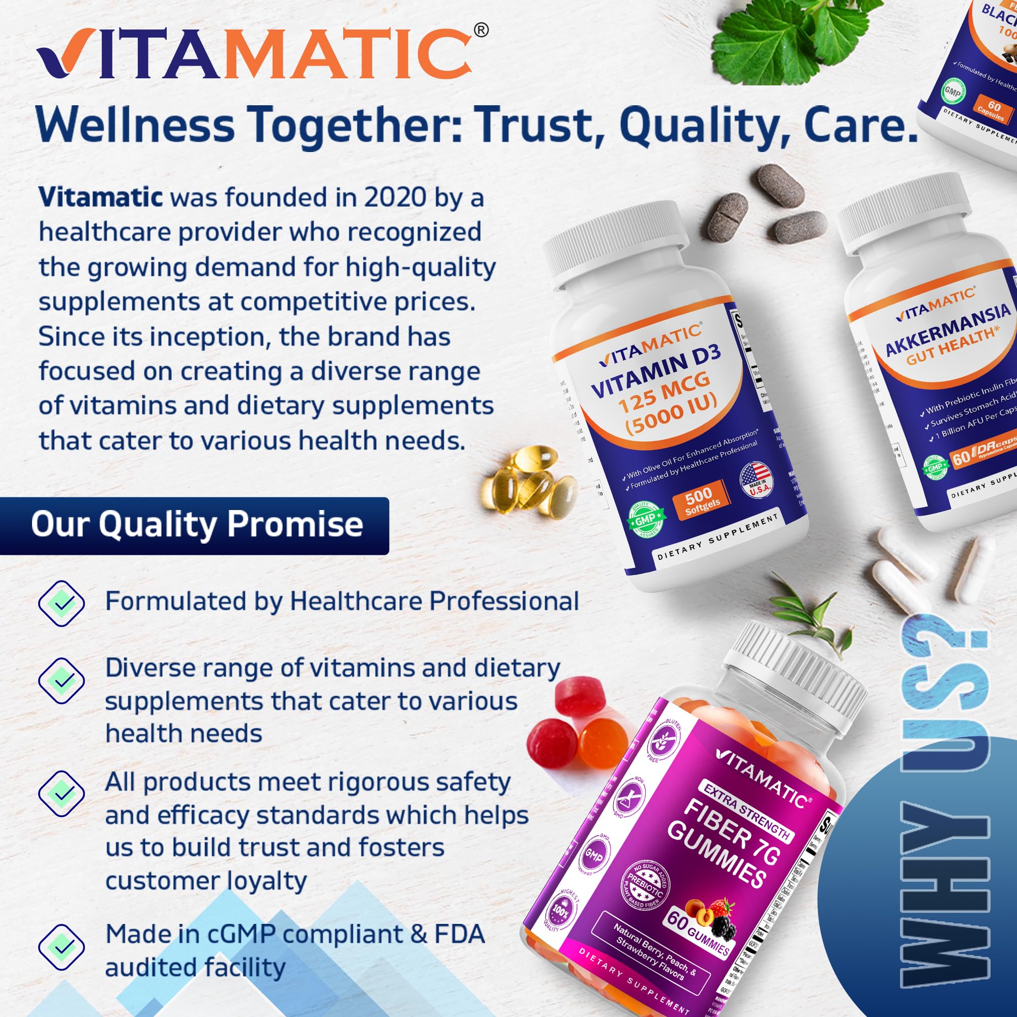 Capsule-detail close-up of Vitamatic softgels matrix.