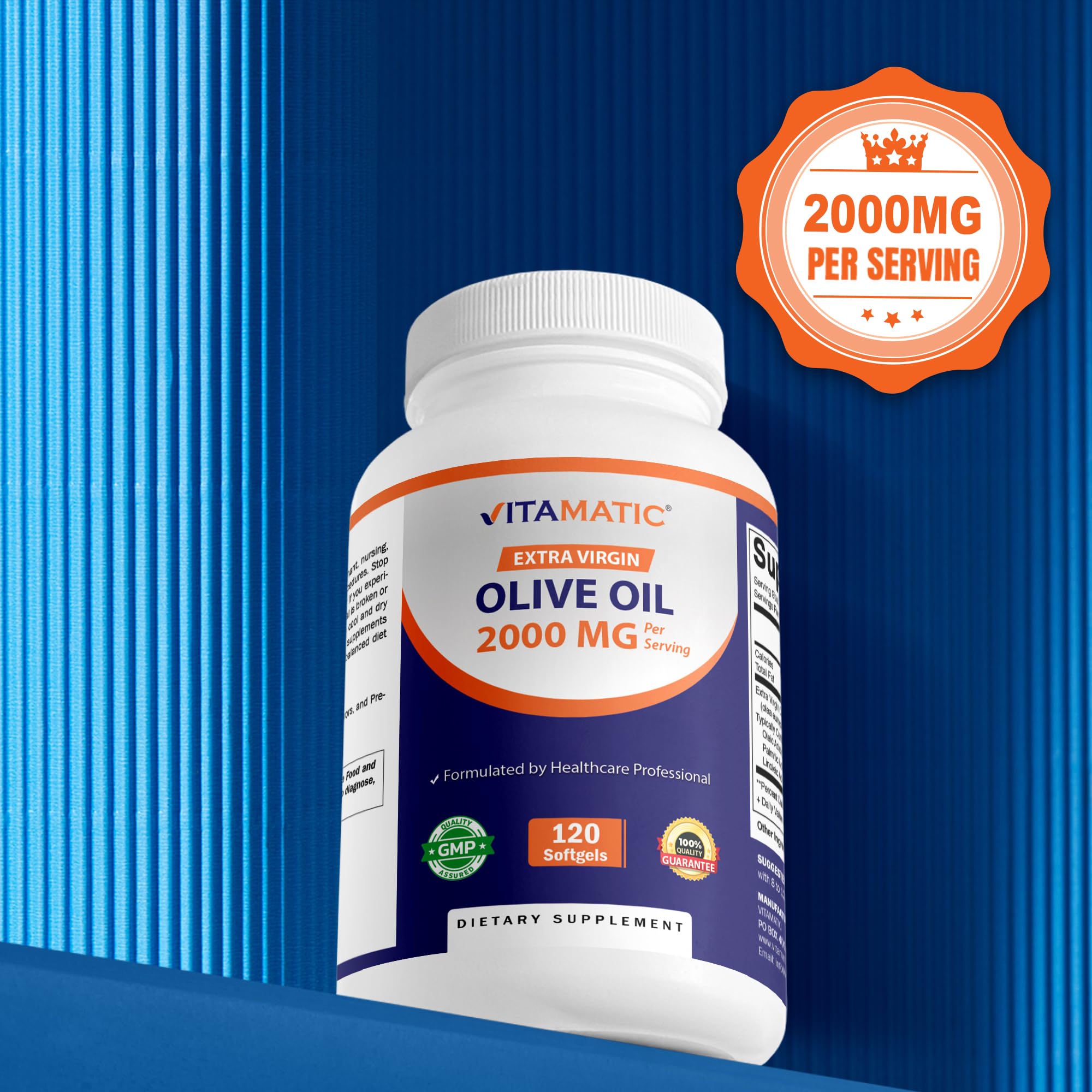 Clean-label Vitamatic product with non-GMO and gluten-free claim.