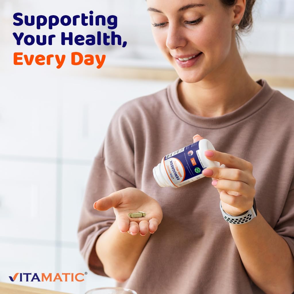 Vitamatic Fenugreek Capsules ingredients focus on Trigonella Foenum-Graecum extract