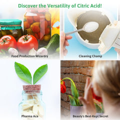 Viva Doria Citric Acid added to beverages to balance fizz and tang