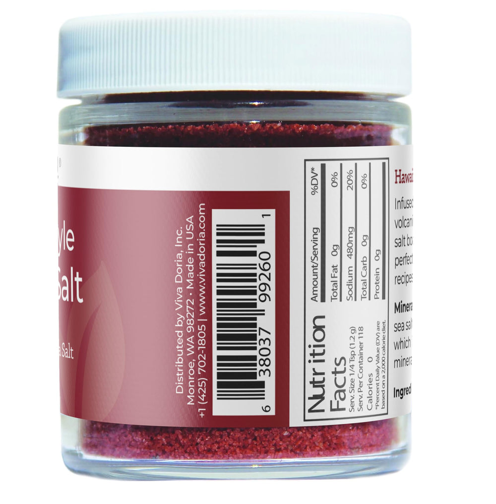 Viva Doria salt crystals close-up emphasize mild, earthy notes and fine grain texture.