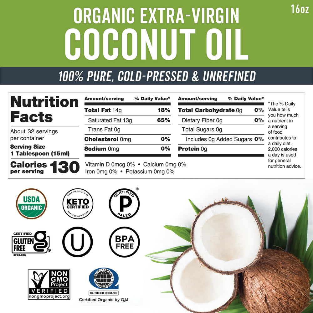 Viva Naturals coconut oil being poured demonstrates convenient usage