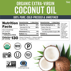 Viva Naturals coconut oil being poured demonstrates convenient usage