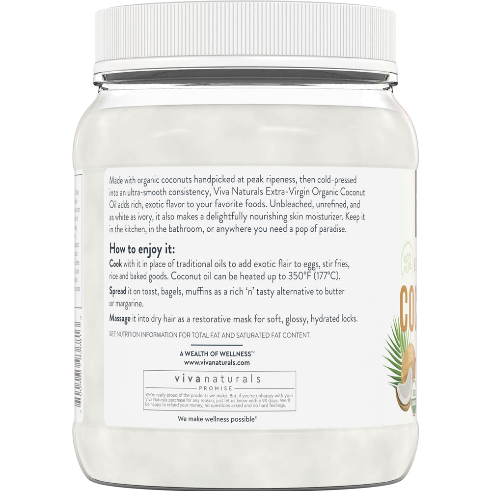 Viva Naturals coconut oil makeup remover and moisturizer usage.