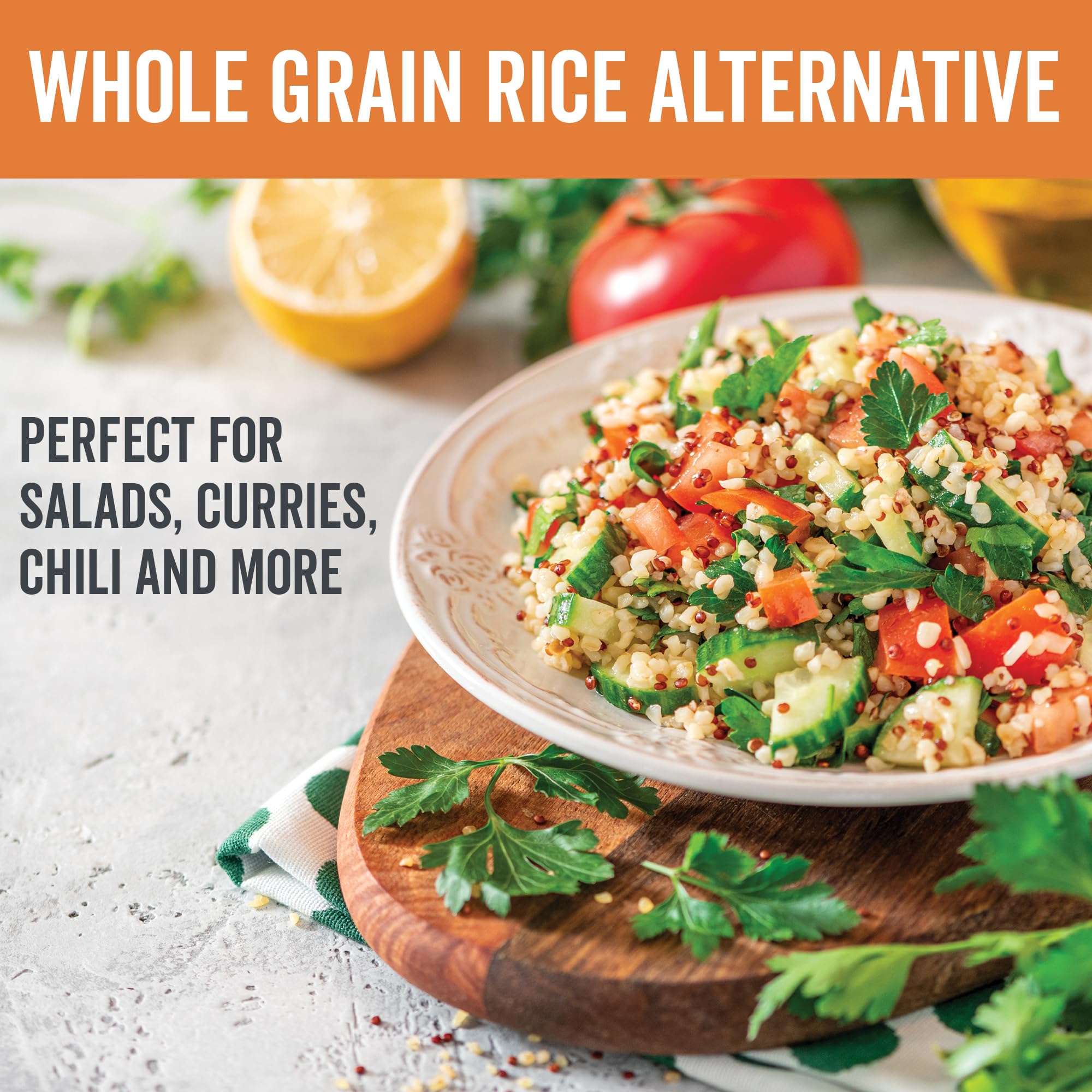 Viva Naturals quinoa flour idea, gluten-free baking option