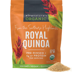 Viva Naturals quinoa prewashed bag, ready for quick meals.