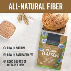 Viva Naturals flaxseed baking dish infused with healthy, nutty flavor
