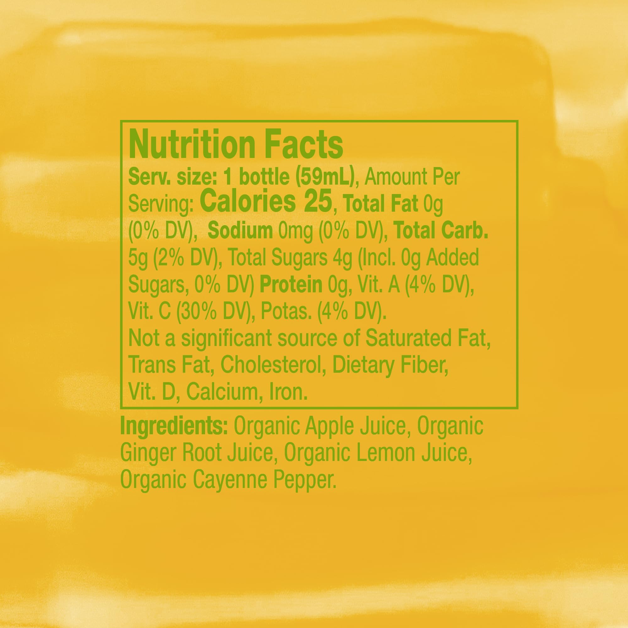 Vive Organic Immune Shot 12-pack front view, showcasing convenient daily immunity support.