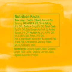 Vive Organic Immune Shot 12-pack front view, showcasing convenient daily immunity support.