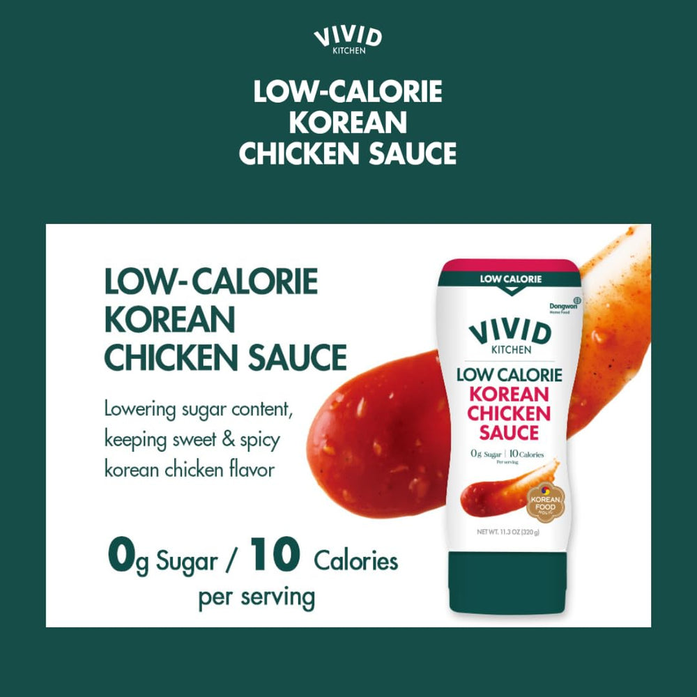 Stir-fry base using VIVID KITCHEN Korean Chicken Sauce for weeknight flavor.
