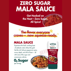 VIVID KITCHEN Mala sauce on stir-fry delivering bold umami