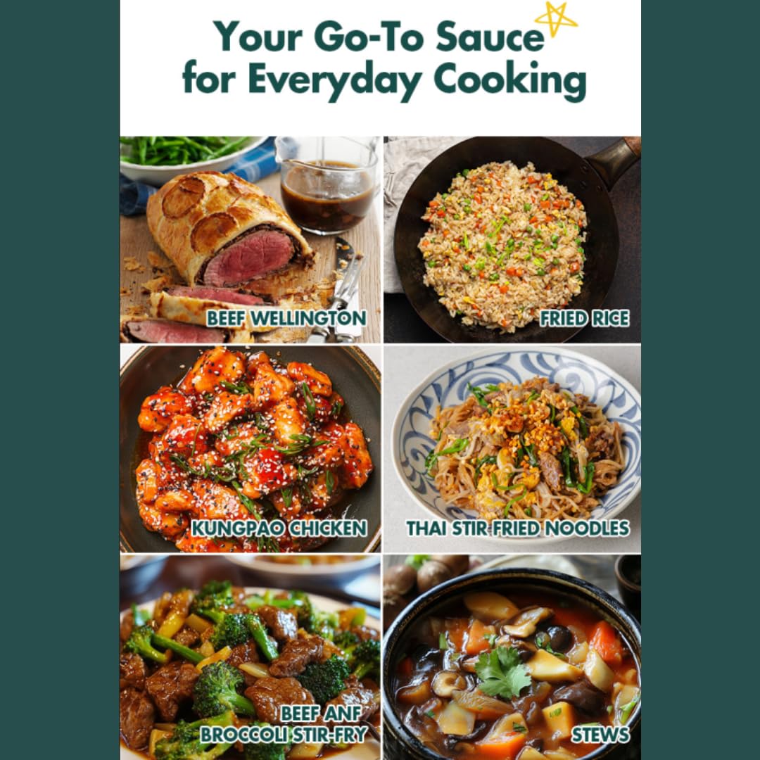 VIVID KITCHEN Oyster Sauce dipping glaze — quick finish for noodles and dumplings