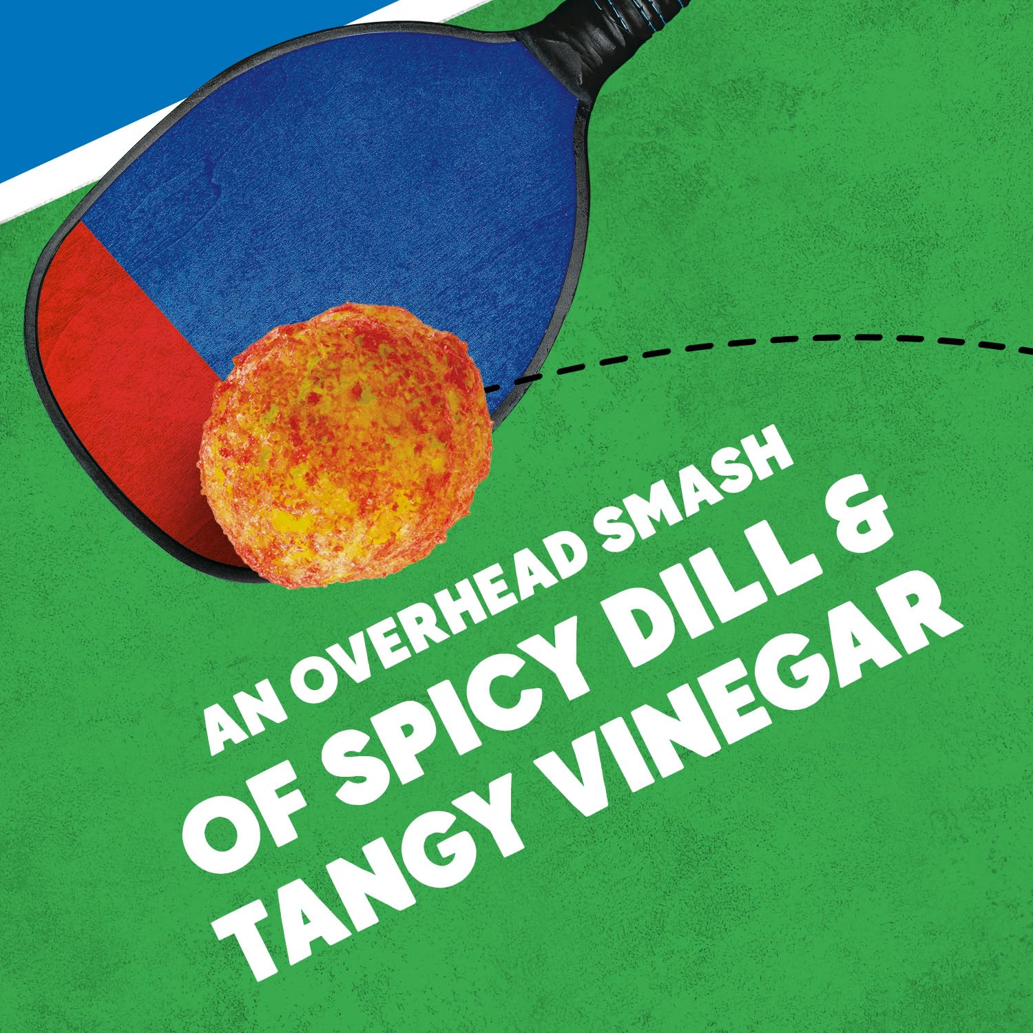 Vlasic Pickle Balls bag closeup shows bold texture and dill taste.
