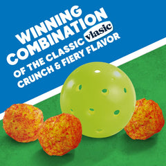 Vlasic Pickle Balls on-court snack provides a spicy dill boost during play.