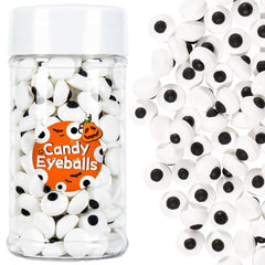 VoKaSar candy eyes 1cm for cake decorating—edible accents for spooky desserts.