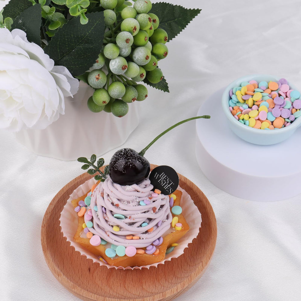 VoKaSar cookies dusted with rainbow sprinkles for color.