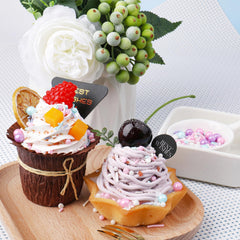 VoKaSar pastel sprinkles as donut toppers with festive color