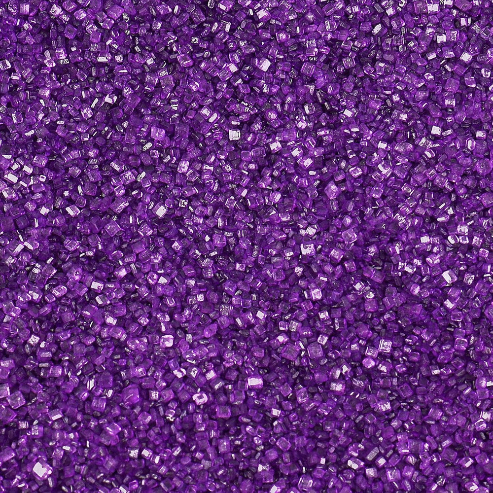 VoKaSar Purple Sprinkles crystal jar adds glamorous sparkle to desserts.