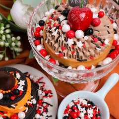 VoKaSar sprinkles decorate cookies or cupcakes for quick party upgrades.