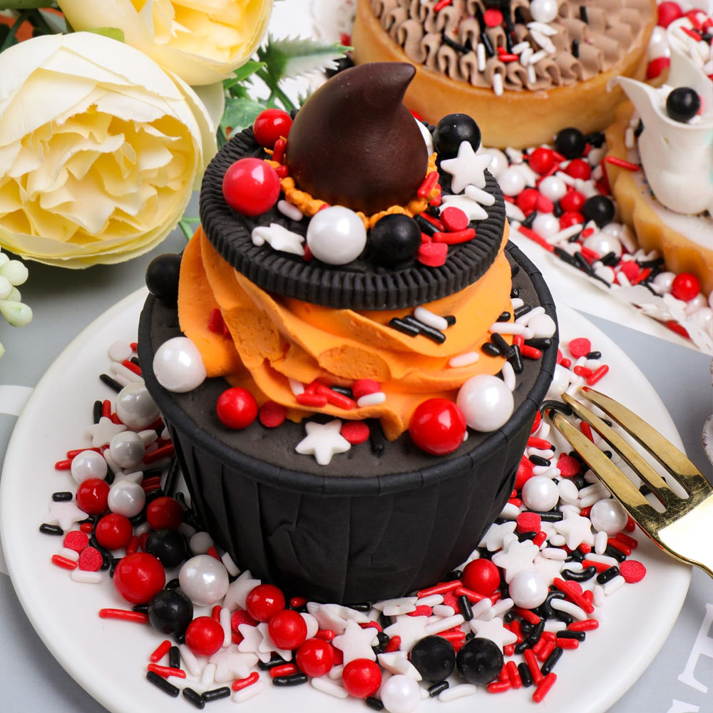 VoKaSar sprinkles brighten cupcakes with vibrant toppers and celebrations.
