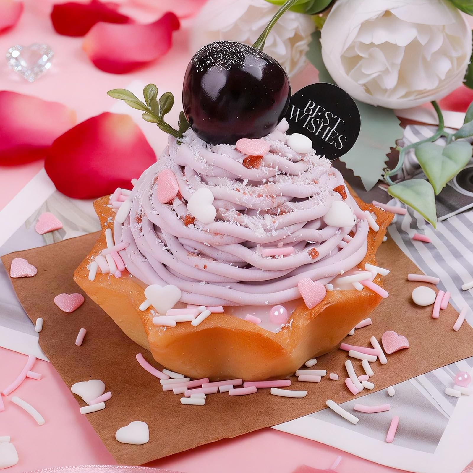 VoKaSar Valentines Sprinkles cookie-topping adds playful texture to cookies