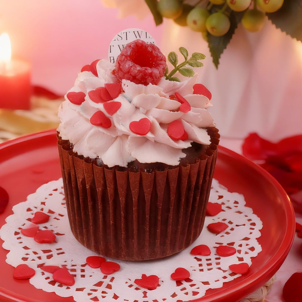 VoKaSar red heart sprinkles brighten cookies with festive charm.