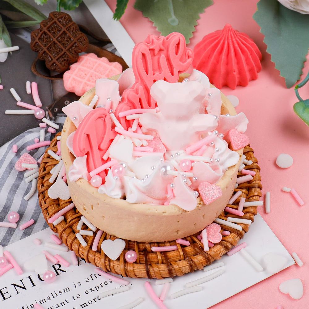 VoKaSar Valentines Sprinkles cupcake-decor elevate treats with easy, even sprinkles