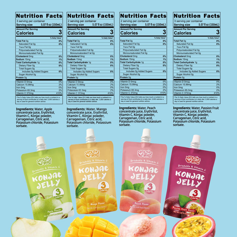 VOLO VERO Mango flavor pouch for zero-sugar refreshment