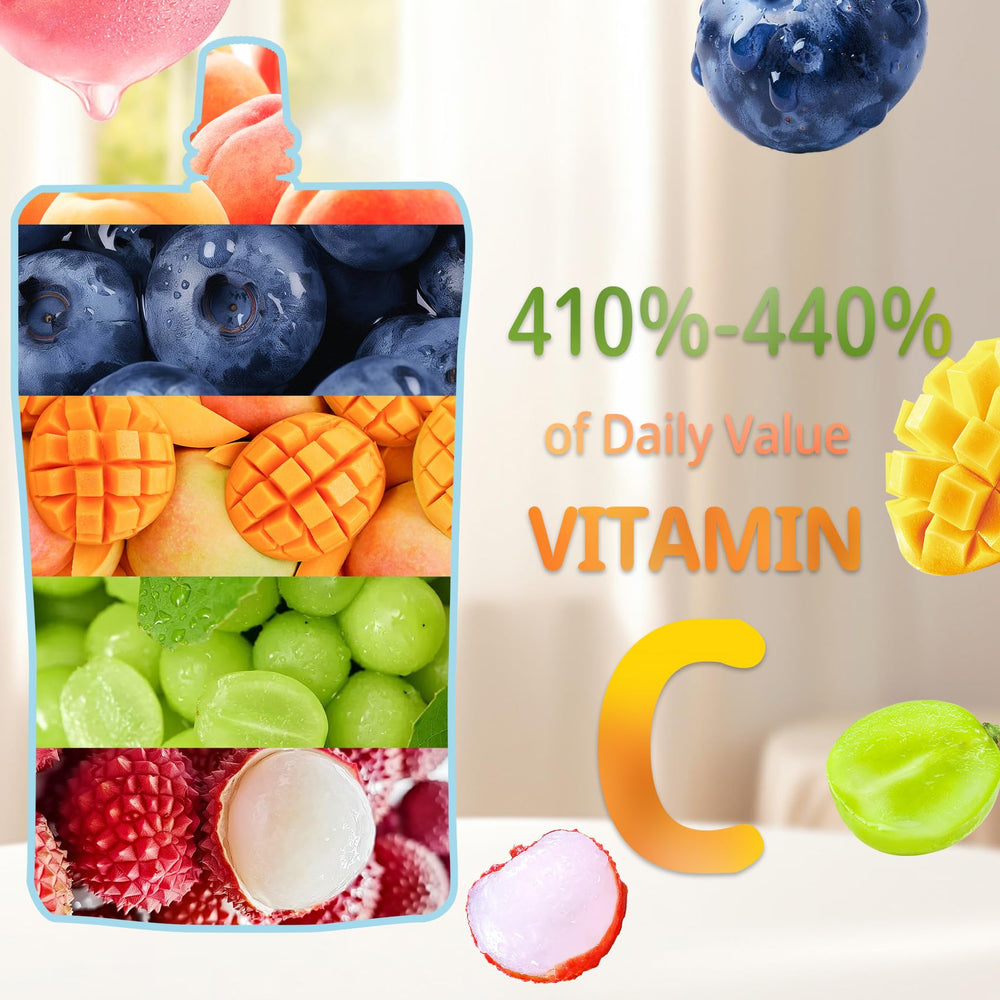 VOLO VERO green grape konjac jelly pouch with vitamin C and refreshing finish