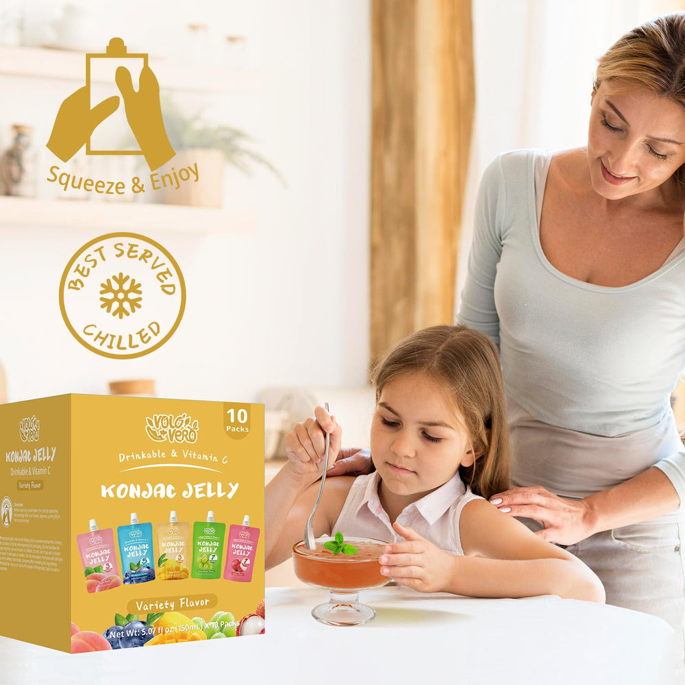 VOLO VERO on-the-go jelly pouch in travel setting