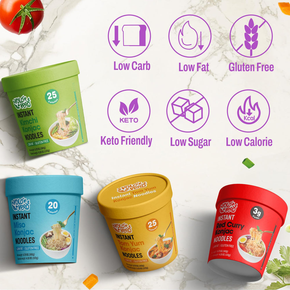 VOLO VERO Spicy Kimchi cup provides bold heat and plant-based sustenance.
