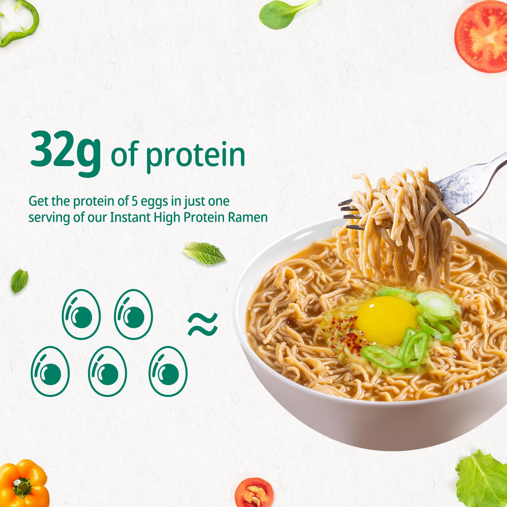 VOLO VERO ramen curry cup with creamy broth and dairy-free satisfaction
