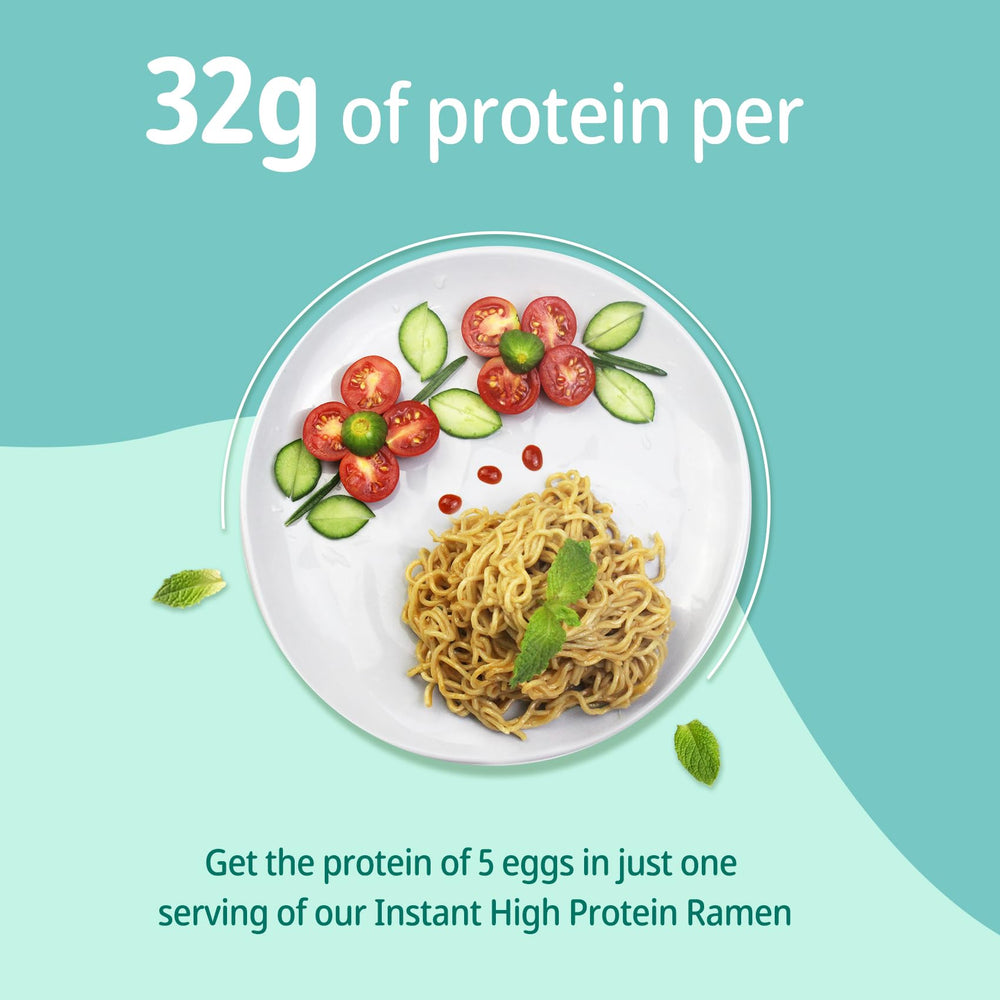 VOLO VERO plant-based protein ramen sachet for balanced nutrition