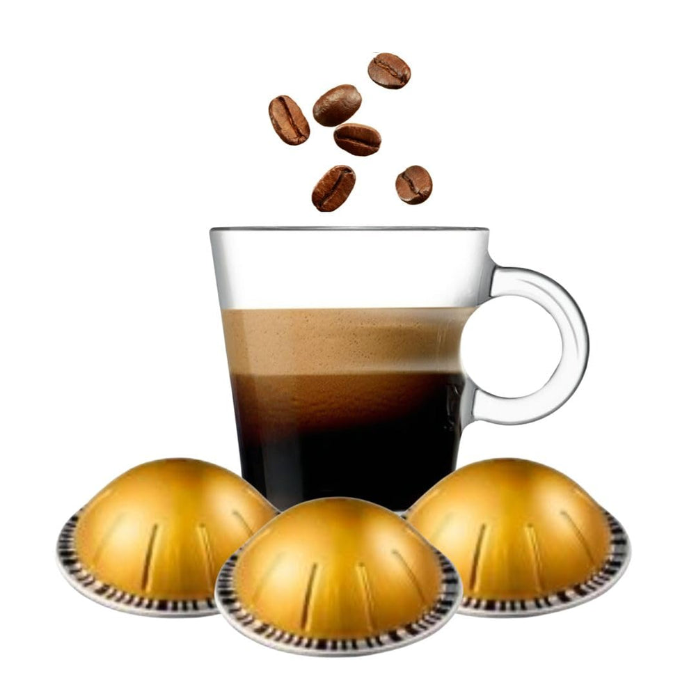 Voltesso coffee capsules deliver a balanced espresso with a smooth aroma at home