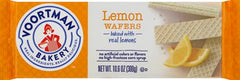 Voortman Lemon Wafers close-up showing crisp texture and lemon aroma