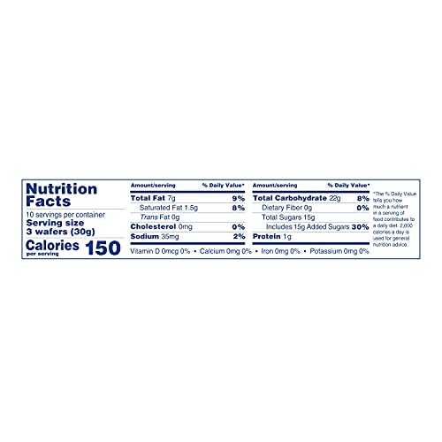 Voortman Lemon Wafers packaging detail with weight information
