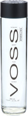 VOSS artesian water bottle on a desk for on-the-go hydration.