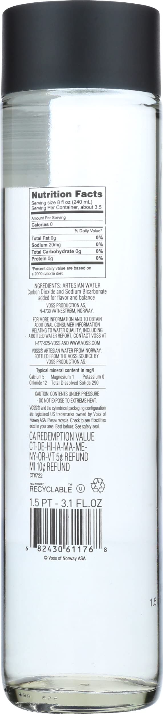 VOSS single-serve packaging ideal for travel, gym, and work.