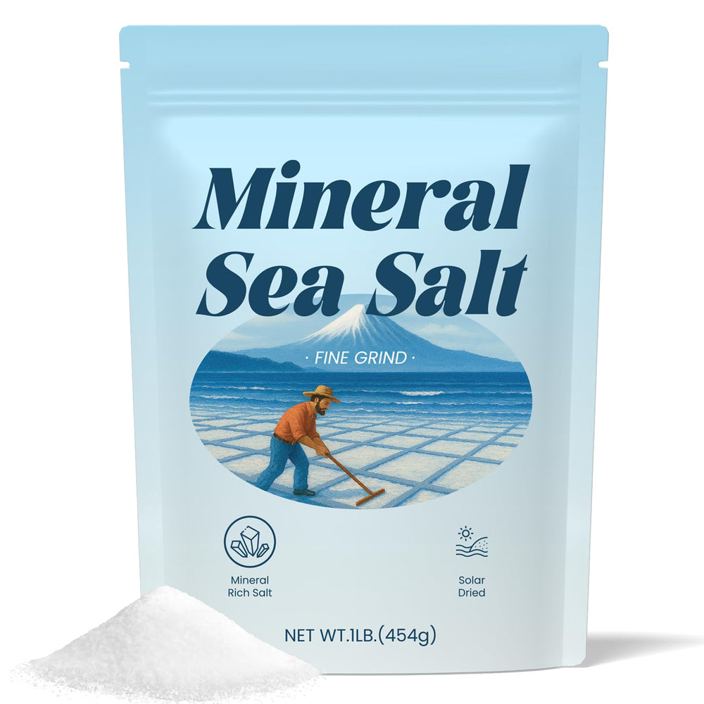 Vrixlanua Mineral Sea Salt crystal close-up highlighting natural texture and minerals