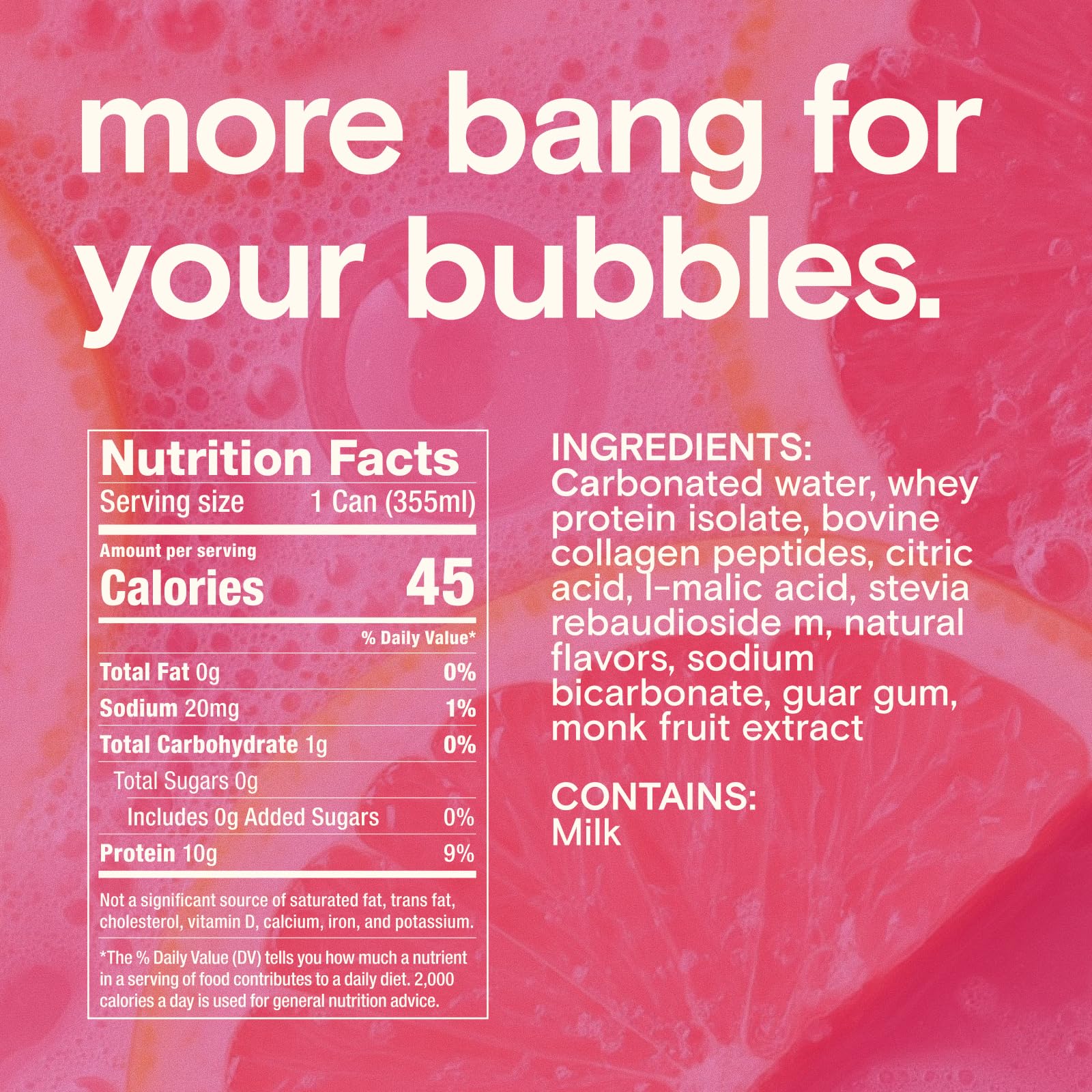 Waay Sparkling Clear can in hand demonstrates convenient 12oz portability.