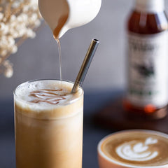 Wäbry Lavender Syrup highlights organic ingredients for clean flavor.