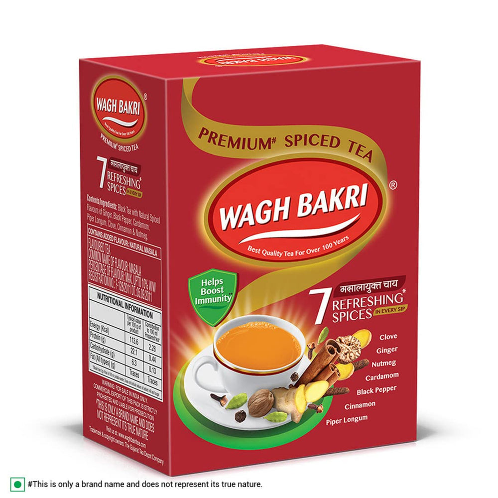 Wagh Bakri perfect for chai lovers seeking a versatile spice-forward tea.