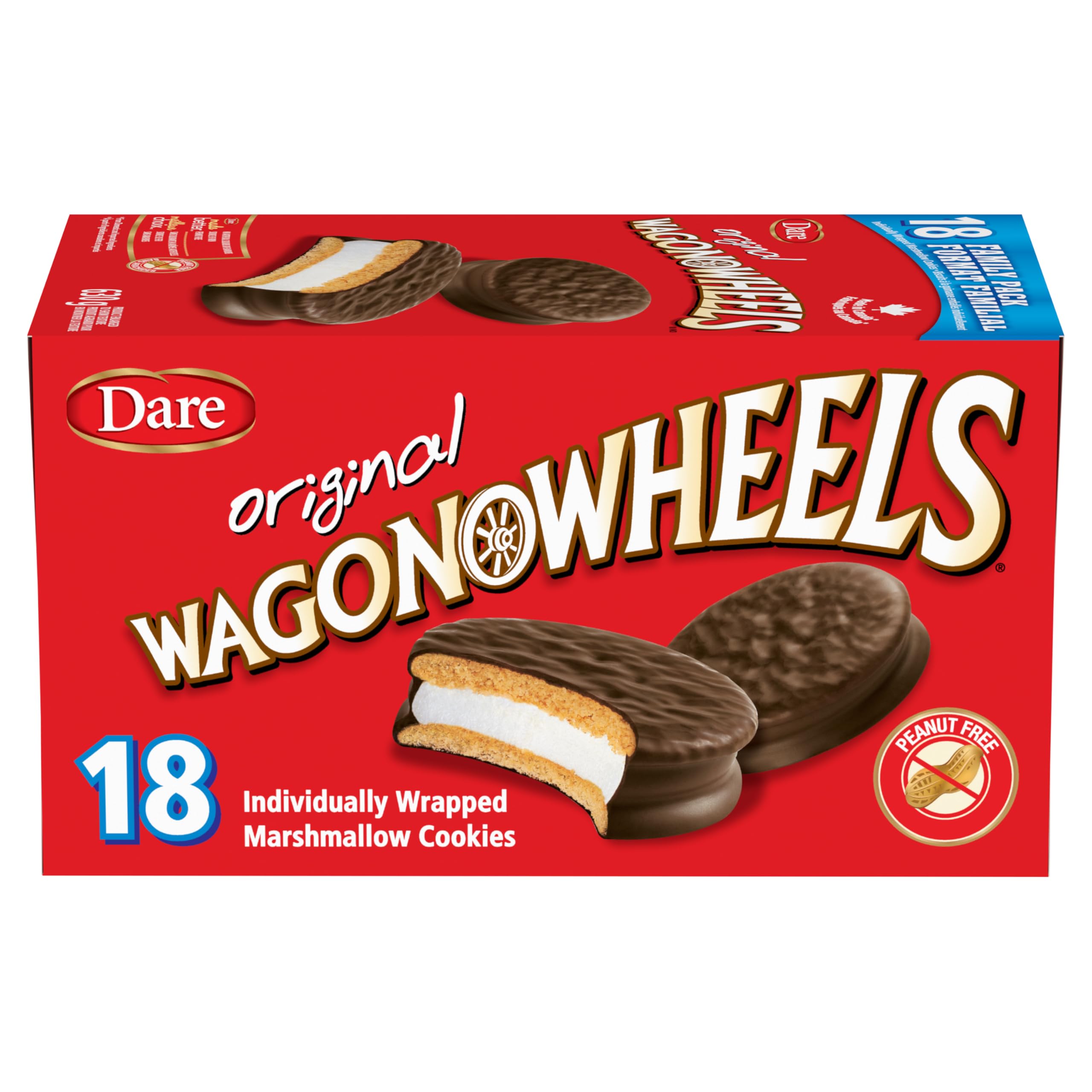 Wagon Wheels Original Cookies pack shot: convenient, on-the-go snack option.