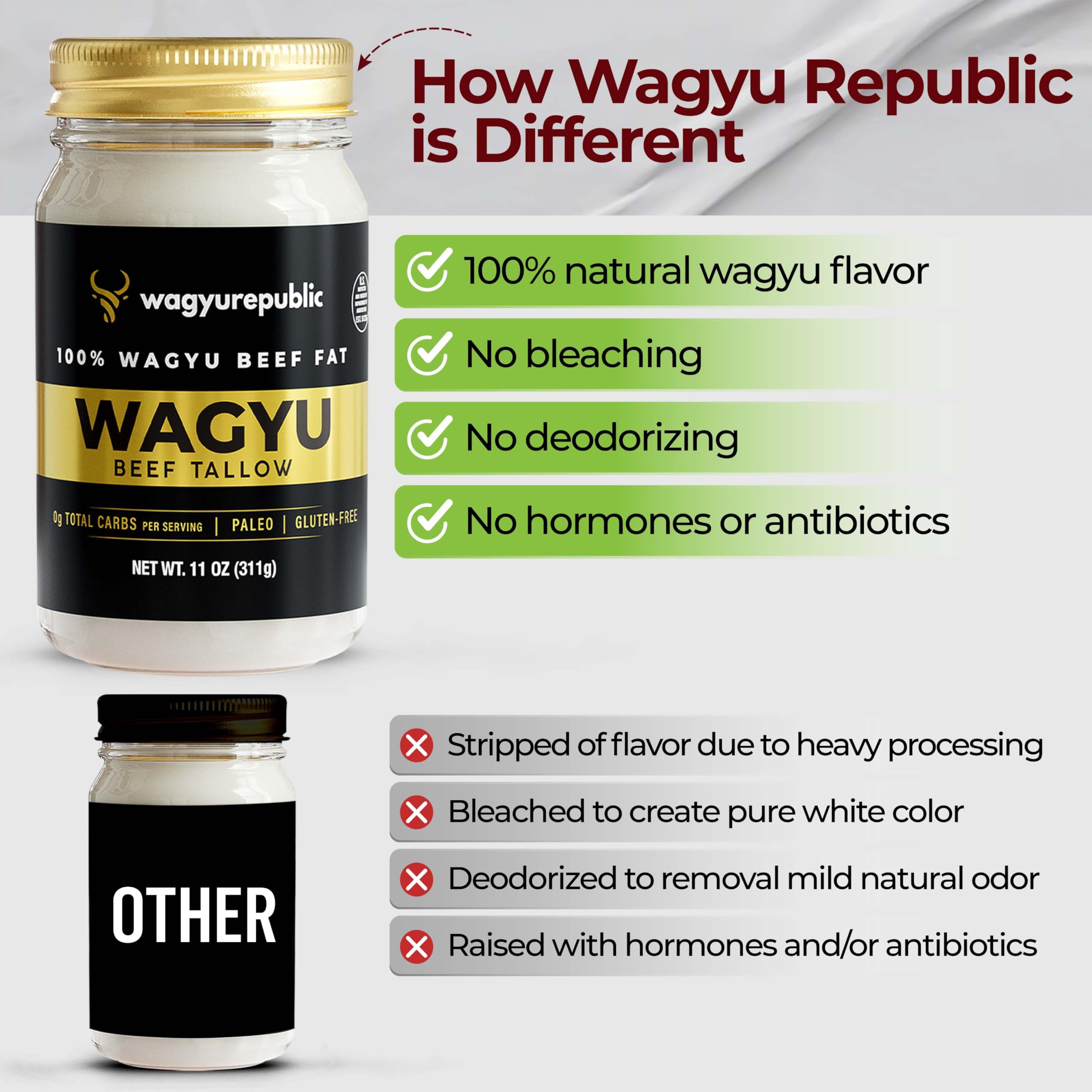 Wagyurepublic beef tallow in a pie crust for flaky pastry.