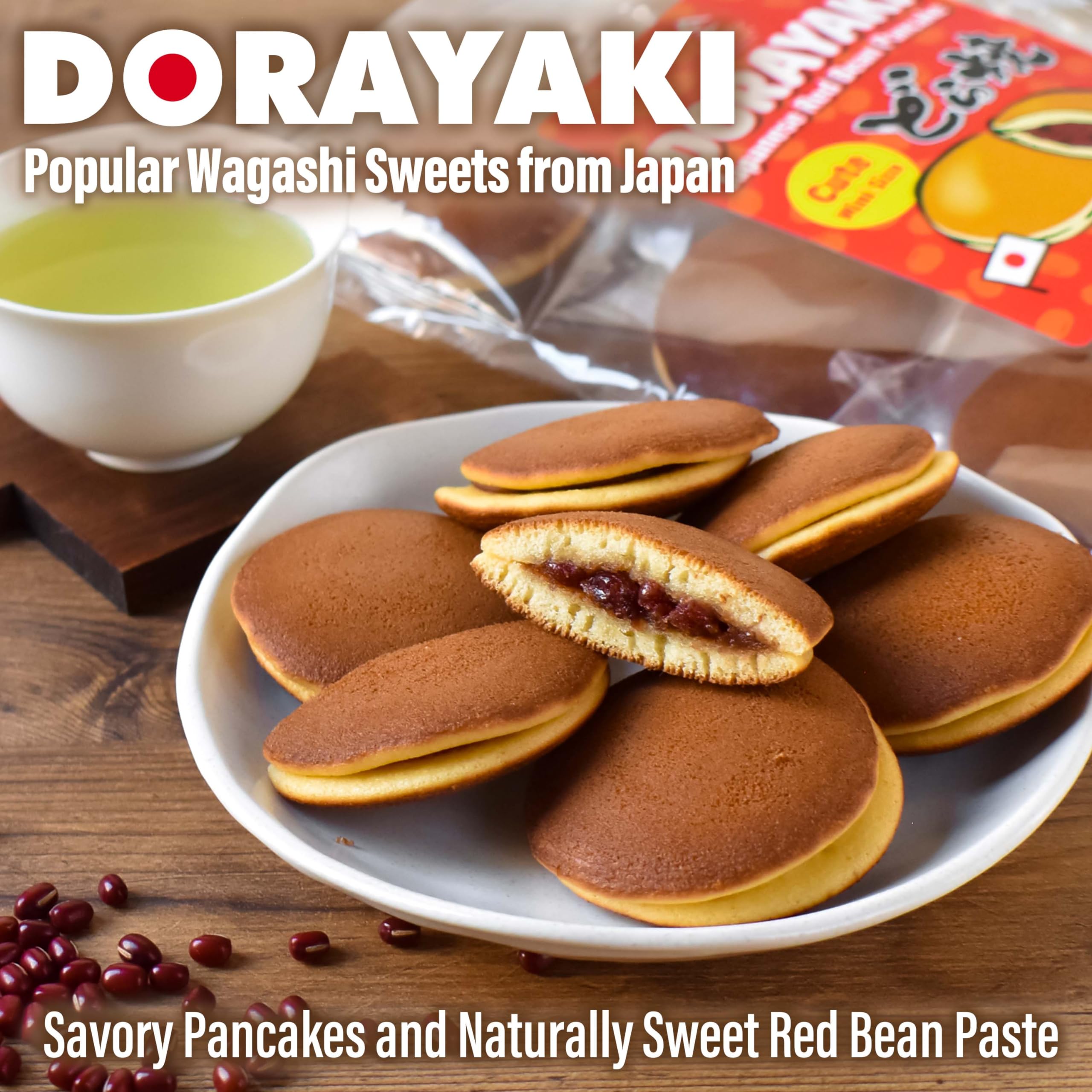 Pillowy-soft pancake texture ideal with tea, WAHALAA YAMASAN KYOTO UJI.