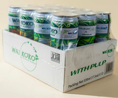 Wai Koko 12-pack display offers convenient hydration on the go