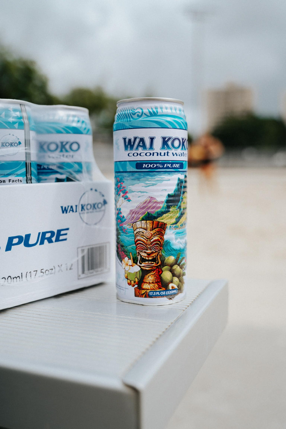 Wai Koko close-up highlighting natural electrolytes and purity