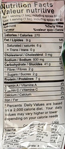Wai Wai Oriental Style noodles origin label confirms authentic Thai product